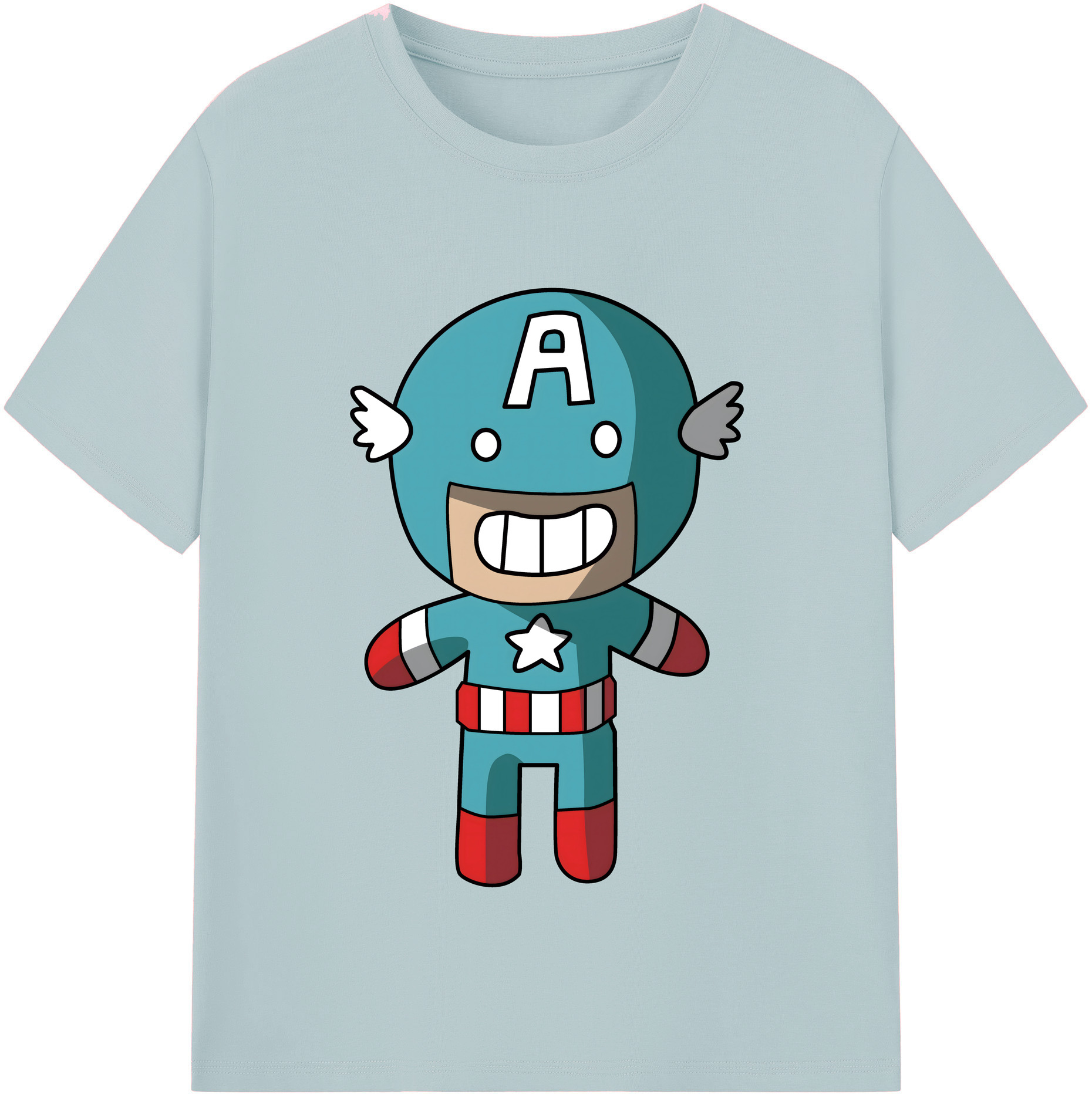 （画像用） アベンジャーズ The Avengers 綿100％半袖Tシャツ（フロントプリント）